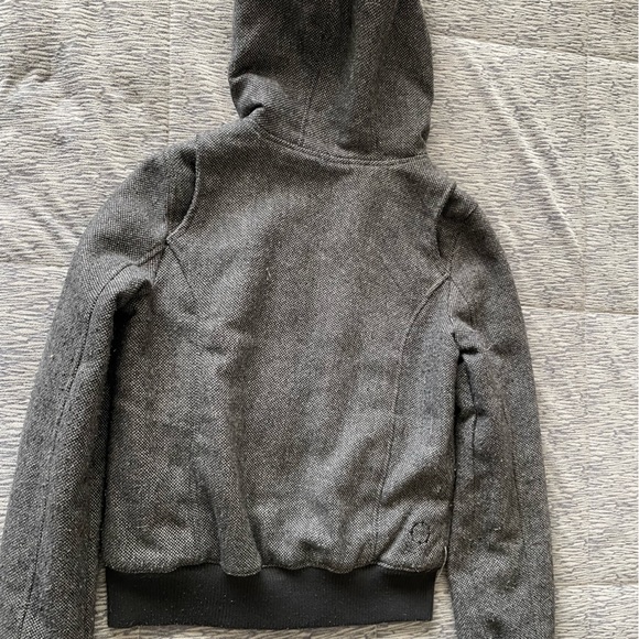 Empyre - Size Small Grey/Black Jacket w/fur Hood - Picture 3 of 4